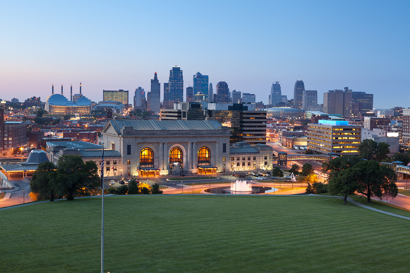 Downtown Kansas City Skyline